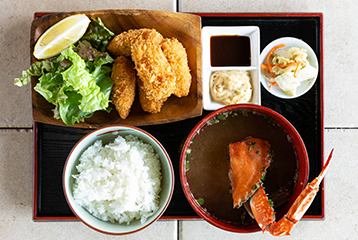 カキフライ定食